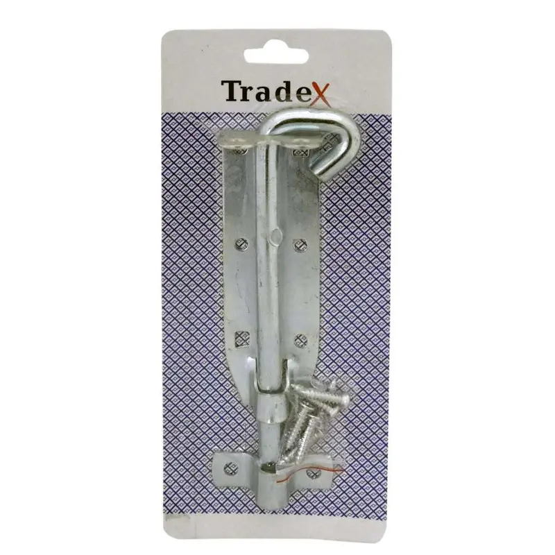 Zinc-Plated 8-Inch × 1/2-Inch Padbolt 1