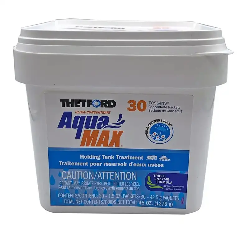 Aquamax Spring Showers – 30-Count Tub Pack For Portable Shower Systems 1