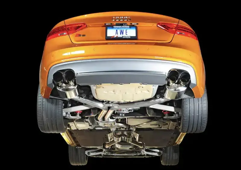 Awe Tuning B8.5 Audi S5 3.0L Tfsi Touring Edition Cat-Back Exhaust With 102Mm Diamond Black Tips 1