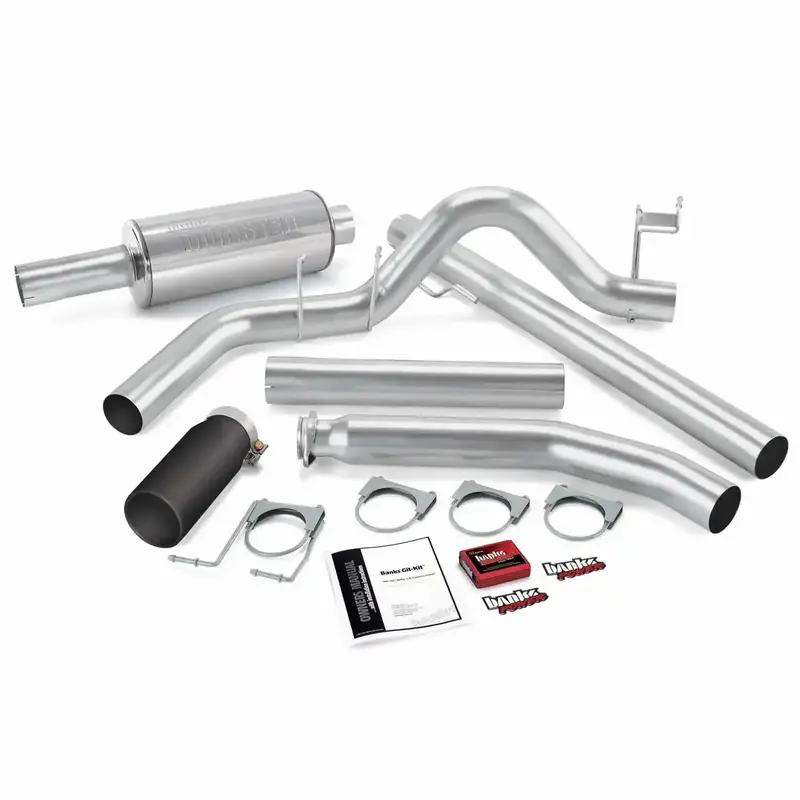 Banks Power Monster Exhaust & Intake System With Auto-Tune Chip – 49362-B Complete Power Package 1