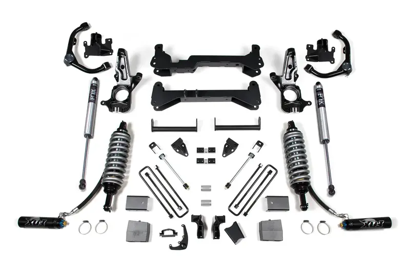 Bds Suspension 149Fdsc Lift Block Kit – 7- To 5-Inch Rear Lift For 2001–2010 Chevrolet C2500 Hd 2Wd 1