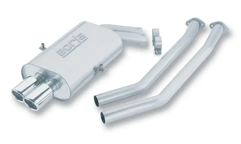 Borla Touring Cat-Back Exhaust System – Stainless Steel Performance Exhaust (Model #14553) 1