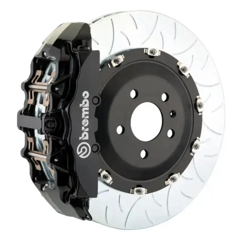Brembo Gt Big Brake Kit – Front 6-Piston Calipers With Slotted Rotors For Mercedes-Benz E300/E350 1