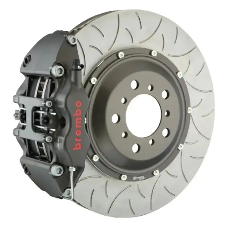 Brembo Pista Front Big Brake Kit For 2005–2014 Mustang Gt – 6-Piston Calipers & 380Mm Two-Piece Rotors 1