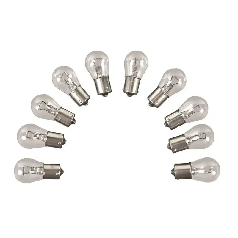 Camco 1141 Backup Light Bulb – Clear Automotive/Rv Replacement, Pack Of 10 With English Packaging 1