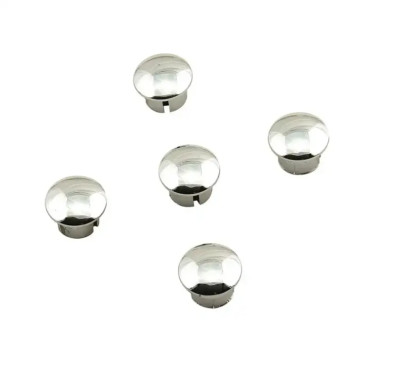 Chrome Wheel Center Cap Plugs – Universal Fit For Alloy And Steel Rims 1