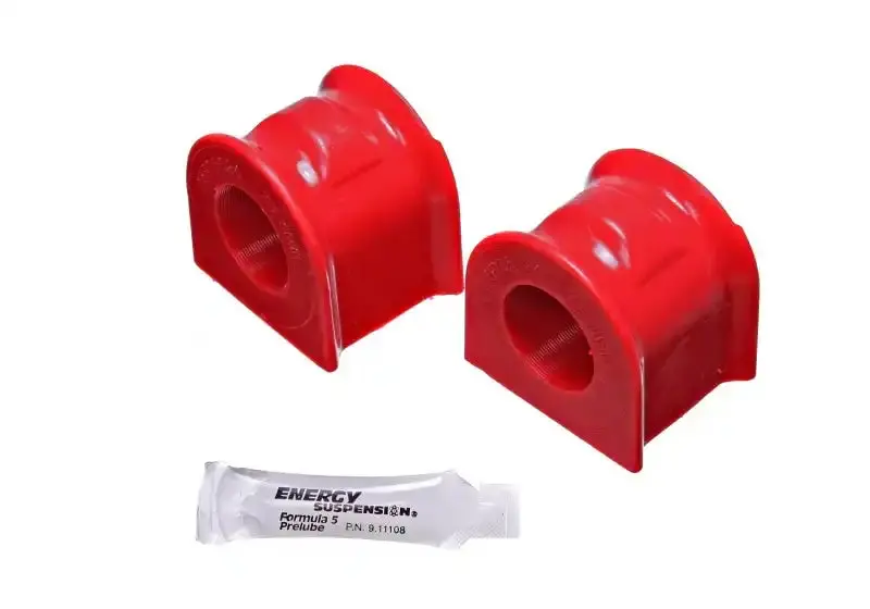 Energy Suspension 33.3Mm Front Sway Bar Bushings – Red Polyurethane Kit For 2015 Ford Mustang 1