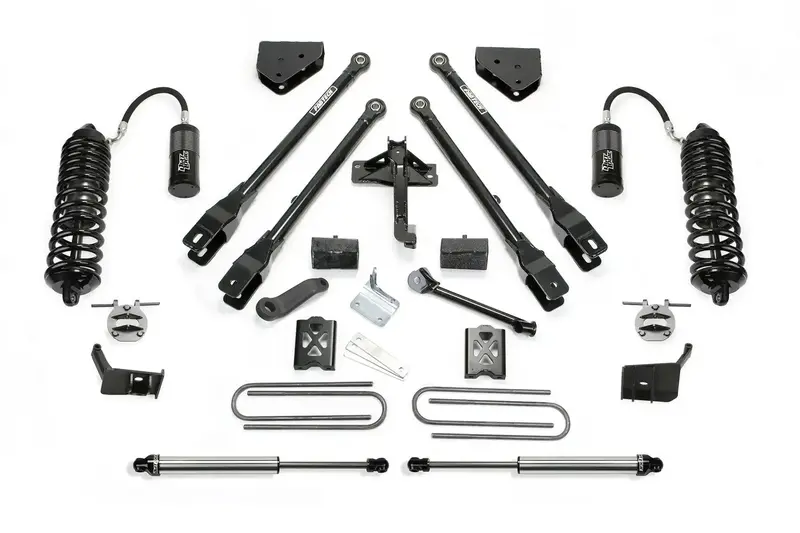 Fabtech K2271Dl 6-Inch 4-Link Lift System With Remote Reservoir Shocks – Ford F250 4Wd (2011–2016) 1