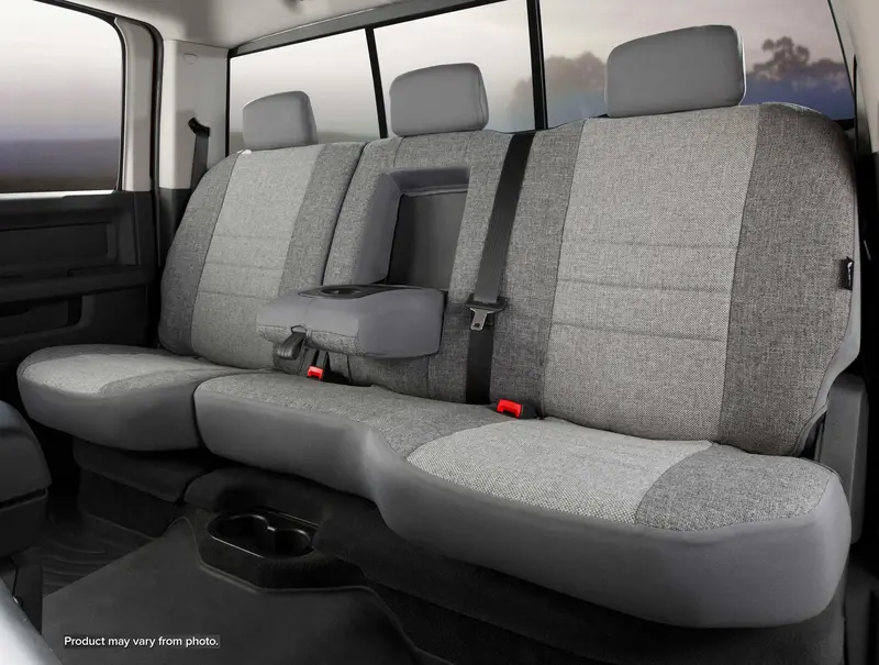 Fia Oe32-70 Gray Custom Rear Seat Covers – Oe30 Series Tweed Fit 1