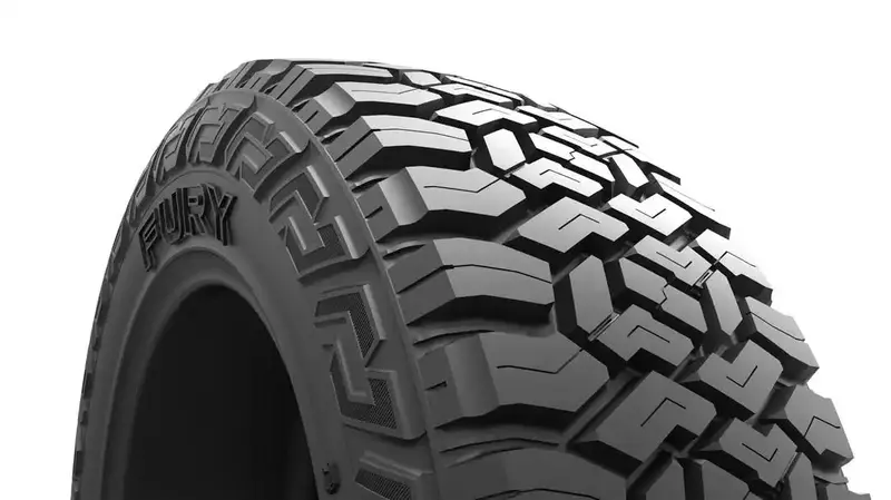 Fury Offroad Rt Series All-Terrain Tire – Lt305/55R20, Aggressive Tread Design 1
