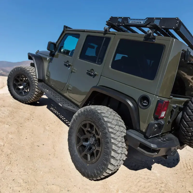 Go Rhino Rb20 Running Boards With Integrated Mounting Brackets — Durable Step Solution 1
