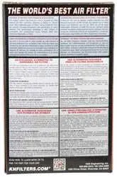 K&N Ha-1000 High-Flow Replacement Air Filter – Washable & Reusable Design 1