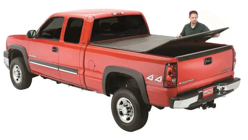 Lund Genesis Tri-Fold Hard Tonneau Cover – Durable, Weather-Resistant Truck Bed Protection 1