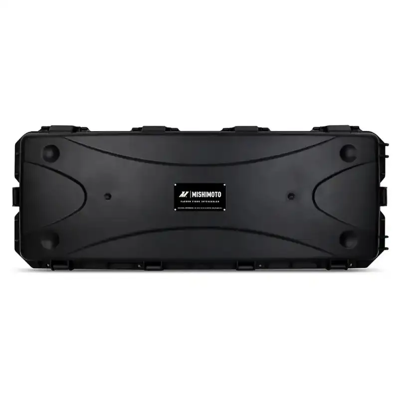 Mishimoto Universal Gloss Carbon Fiber Intercooler – 450Mm Gold Core, C-Flow Design, Gr V-Band 1