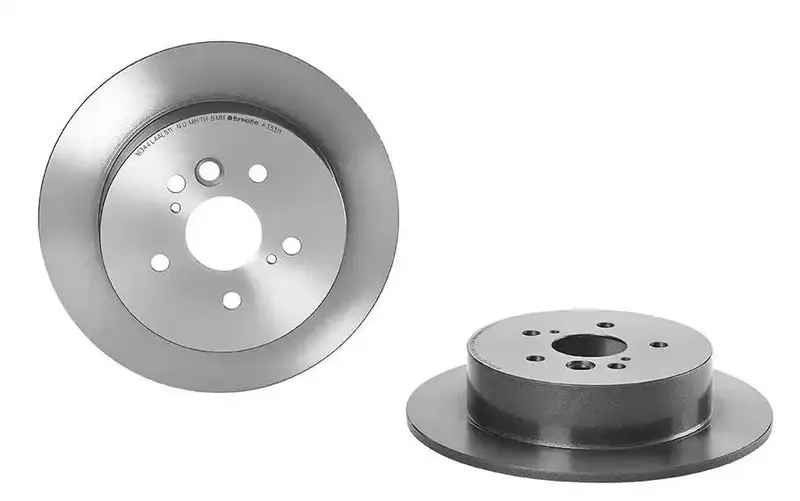 Premium Oe-Style Brake Rotor – Direct Replacement Disc Assembly 1