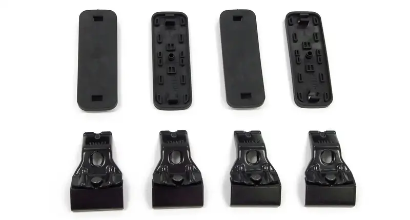 Rhino-Rack Dk187 Pad Clamp Kit – Secure Mounting Solution For Rhino 2500 Multi-Fit Roof Rack Systems 1