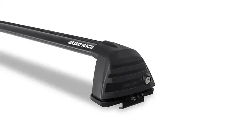 Rhino-Rack Rv0120B Vortex Roc25 Flush-Mount Black Roof Rack – 2-Bar System 1