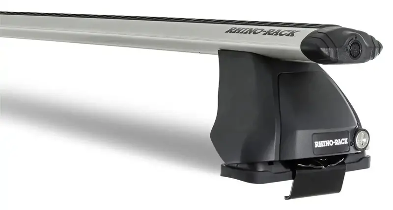 Rhino-Rack Vortex 2500 Silver Roof Rack System – 2-Bar Crossbar Setup 1