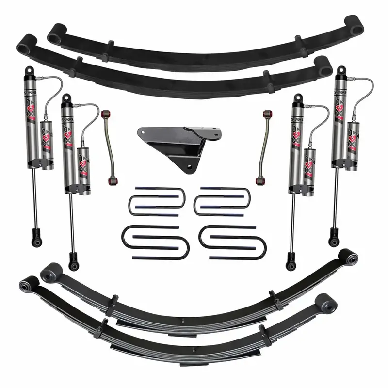 Skyjacker F9453Mks-X 4-Inch Lift Kit With Adx 2.0 Remote Reservoir Monotube Shocks 1