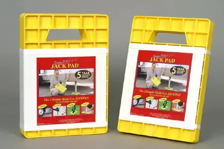 Super Rv Jack Pads – Heavy-Duty Protective Base Set (2-Pack) For Stabilizing Jacks 1