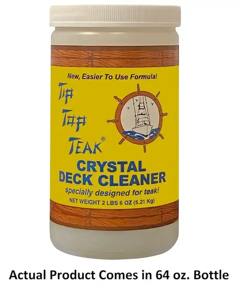Tip Top Teak Deck Cleaner – Eco-Friendly Restoration Formula For Natural Wood Surfaces 1